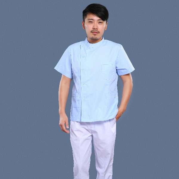 藍白護理工作服